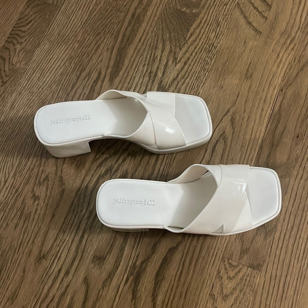 Jeffrey Campbell jelly heels